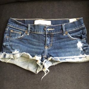 Abercrombie and Fitch Jean Shorts Size 0